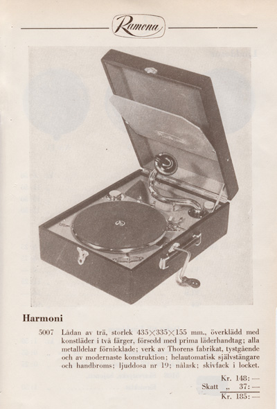 grammofon harmoni